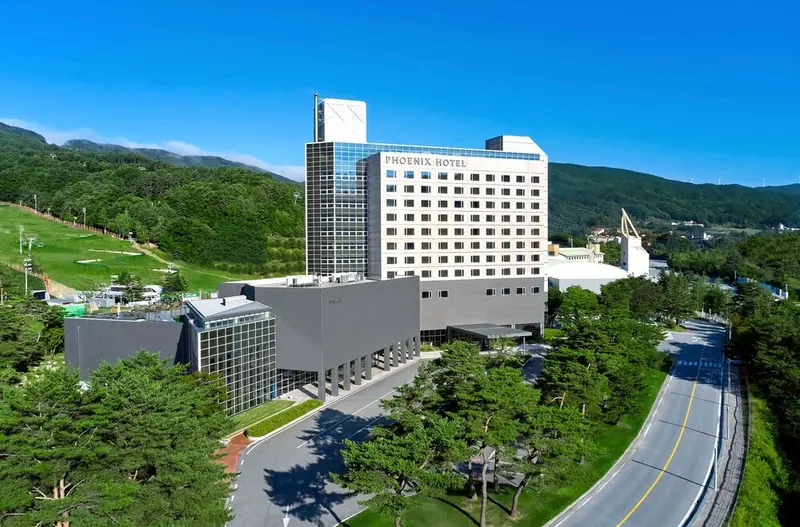 휘닉스 호텔 평창 외관